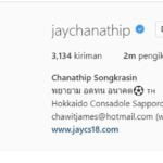 pesepak bola dengan followers instagram terbanyak adalah Chanathip Songkrasin